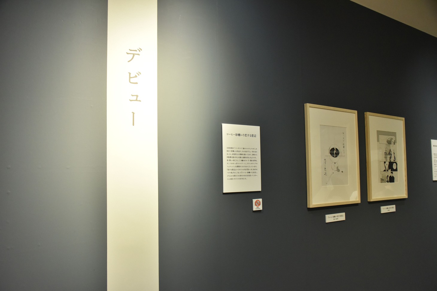 「中村明日美子20年展」の様子。