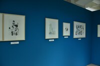 「中村明日美子20年展」の様子。