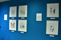 「中村明日美子20年展」の様子。