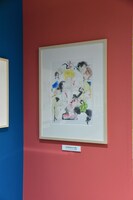 「中村明日美子20年展」の様子。