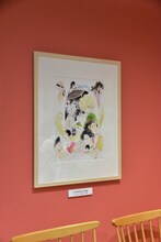 「中村明日美子20年展」の様子。