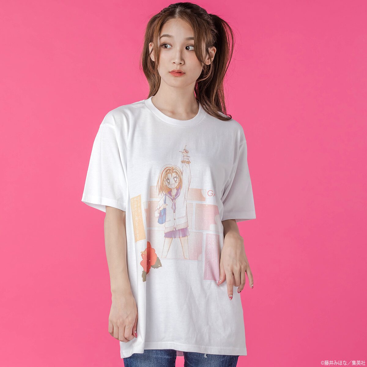 Gals Tシャツ 中学生蘭柄 の着用イメージ 藤井みほな Gals ギャル魂をアピールできるtシャツ トートバッグが登場 画像ギャラリー 12 22 コミックナタリー Gals Tシャツ 中学生蘭柄 の着用イメージ 藤井みほな Gals ギャル魂をアピールできるtシャツ トートバッグが登場 画像ギャラリー 12 22 コミックナタリー