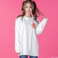 「GALS!長袖Tシャツ」の着用イメージ。