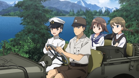 TVアニメ「第501統合戦闘航空団 ストライクウィッチーズ ROAD to BERLIN」第1話より。