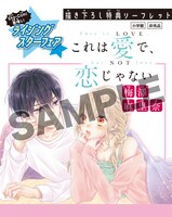「これは愛で、恋じゃない」のリーフレット。