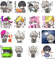 「東京エイリアンズ」のLINEクリエイターズスタンプより。