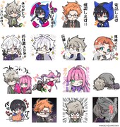 「東京エイリアンズ」のLINEクリエイターズスタンプより。