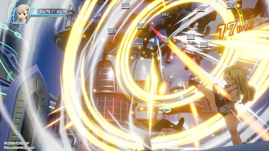 家庭用ゲームのスクリーンショット。