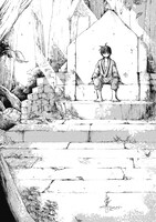 「異世界黙示録マイノグーラ  ～破滅の文明で始める世界征服～」1巻より。