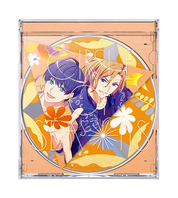 A3! アニメ主題歌 Circle of Seasons 販促ポスター A3!」万里＆紬を描いた秋冬のビジュアル解禁、OP主題歌のジャケットも