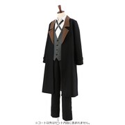 中原中也のコート。写真のシャツ、ベスト、ズボン、クロスタイはセット内容に含まれていないため注意しよう。
