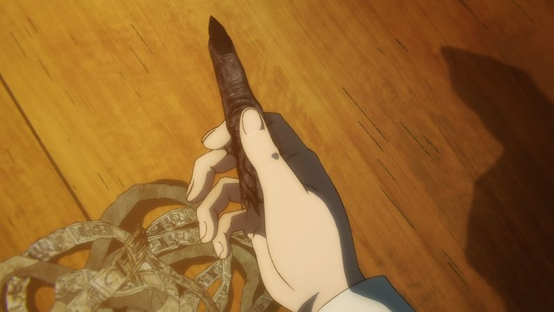 TVアニメ「呪術廻戦」第1話の場面カット。