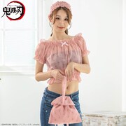 「鬼滅の刃 巾着型バッグ＆ヘアバンドセット / 禰豆子」