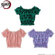 「鬼滅の刃 オフショルダートップス」