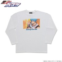 「黒子のバスケ シーンプリントロングTシャツ」より、「黒子テツヤ」。