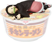 禰豆子の“フタどめ”フィギュア。