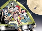 「ゆるキャン△」Blu-ray BOXあfろ描き下ろし三方背ボックスのイラスト。