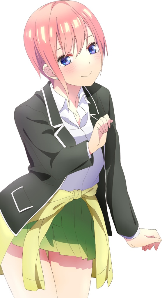 中野一花（CV：花澤香菜）。5つ子の長女。面倒見の良いお姉さんだが、家ではだらけてしまう。駆け出しの女優として、日々邁進中。実はちょっぴりドジ。