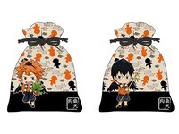 「引き当てろ！火の球提灯くじ」A賞の巾着。