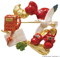 「魔女の宅急便 ブローチ コリコの出逢い」