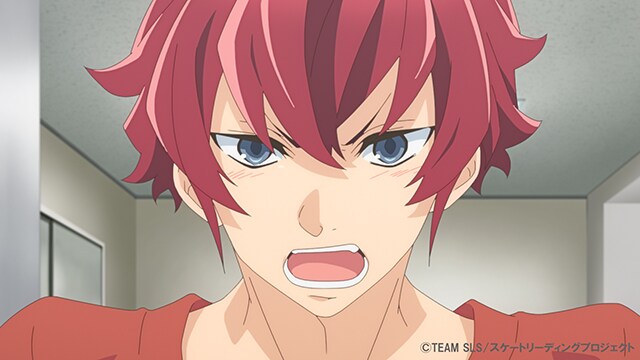 TVアニメ「スケートリーディング☆スターズ」第1話より。