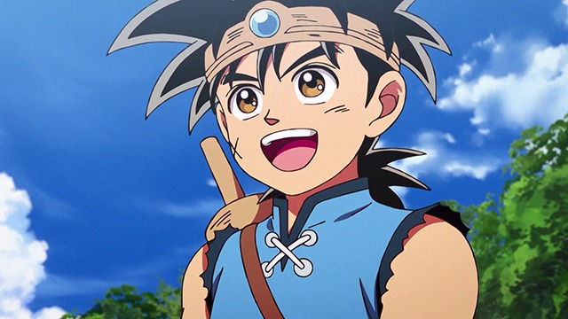 アニメ「ドラゴンクエスト ダイの大冒険」第1話の先行場面カット。