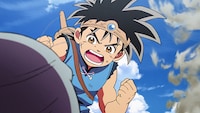 アニメ「ドラゴンクエスト ダイの大冒険」第1話の先行場面カット。