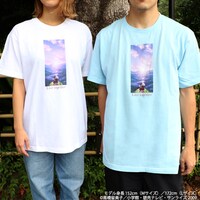 「犬夜叉 Tシャツ（犬夜叉＆かごめ）」着用イメージ。