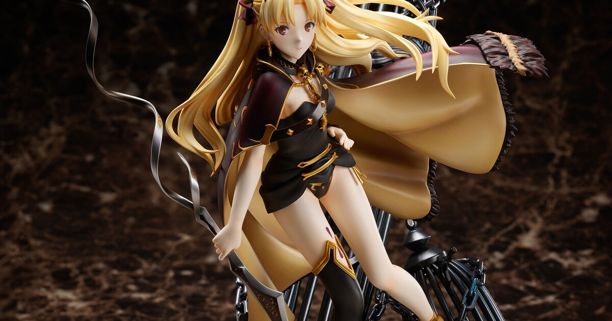 アニメ「FGO」エレシュキガルの1/7スケールフィギュア、背後には槍檻も 