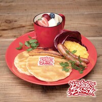 「Buster Bros!!!のモーニングプレート」