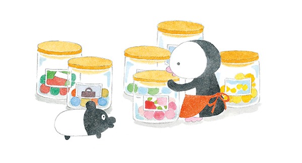 コンドウアキのイラスト。(c)Aki Kondo
