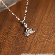 「シャーマンキング」蓮＆ホロホロのネックレス、モチーフに蓮の花やヘッドバンド