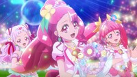 「映画プリキュアミラクルリープ みんなとの不思議な1日」より。