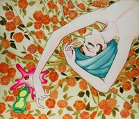 竹宮惠子「千夜一夜物語」のカラーカット。(c)竹宮惠子