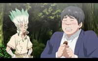 「Dr.STONE」×スニッカーズのコラボCMより。