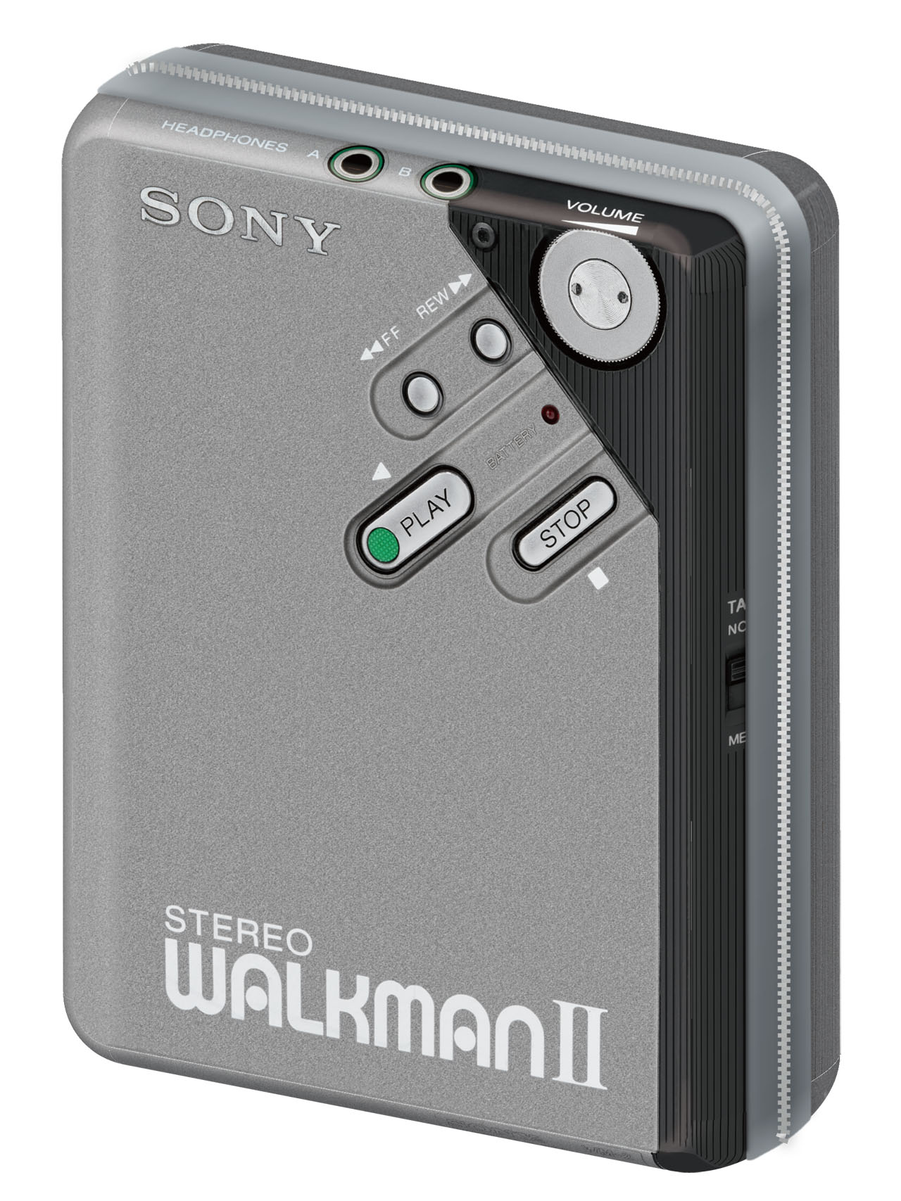「WalkmanII」型ポーチ（表）