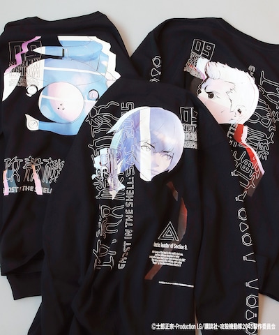 「攻殻機動隊 SAC_2045」とJOURNAL STANDARDのコラボロングTシャツ。