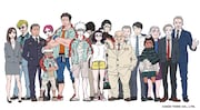 加藤和恵によるキャラクターデザイン原案イラスト。
