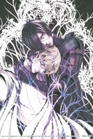 「薔薇王の葬列」ミニ複製原画セットのうちの1枚。