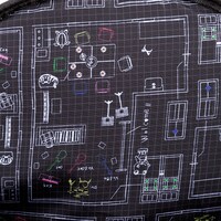 「放課後ティータイム モデル リュック」の内側。