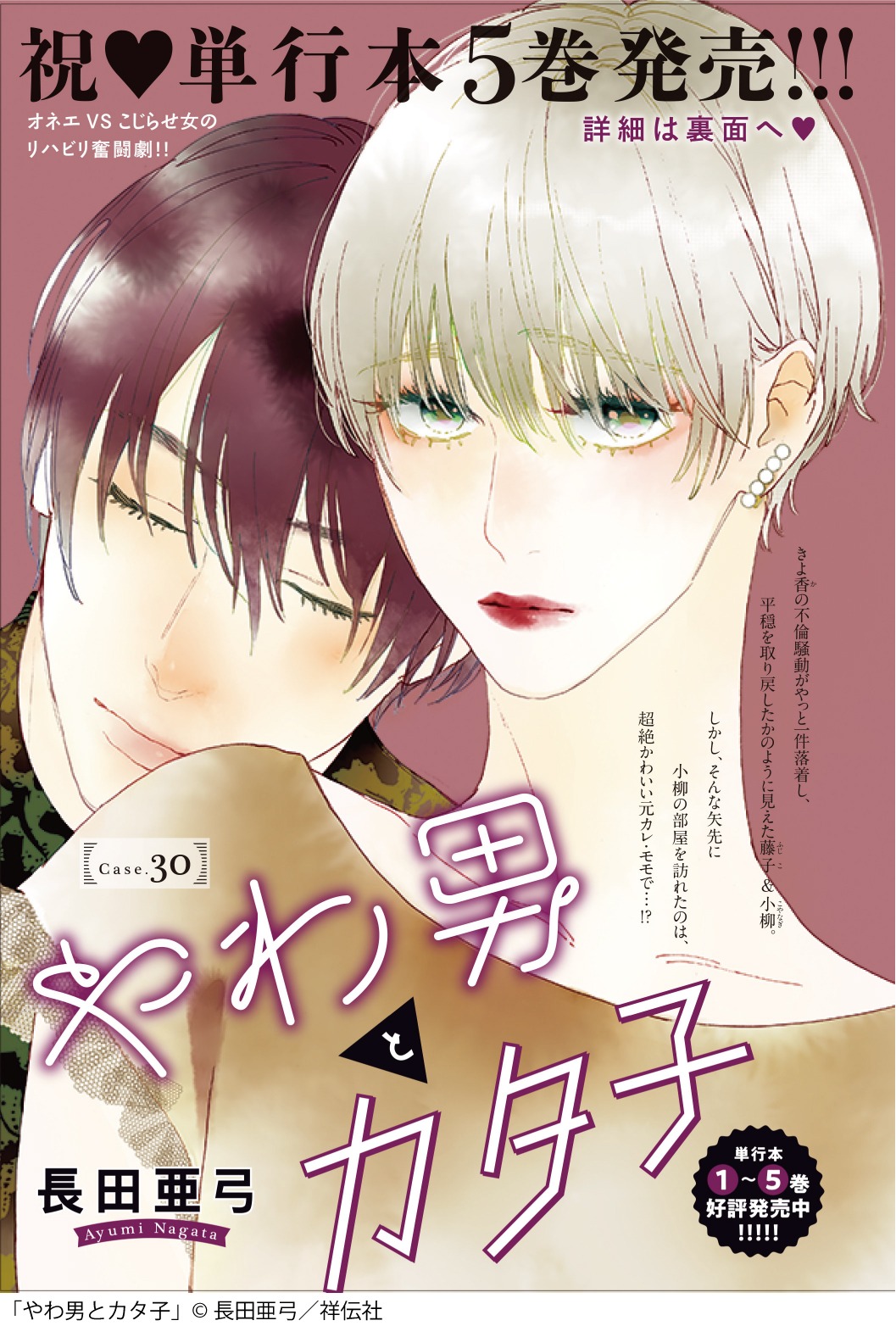 「やわ男とカタ子」扉ページ