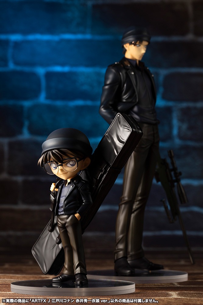 「ARTFX J 江戸川コナン 赤井秀一衣装ver.」と「ARTFX J 赤井秀一」。