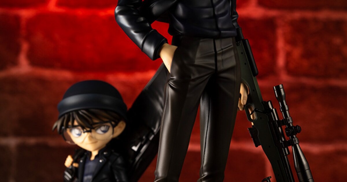 ARTFX J 赤井秀一」と「ARTFX J 江戸川コナン 赤井秀一衣装ver 