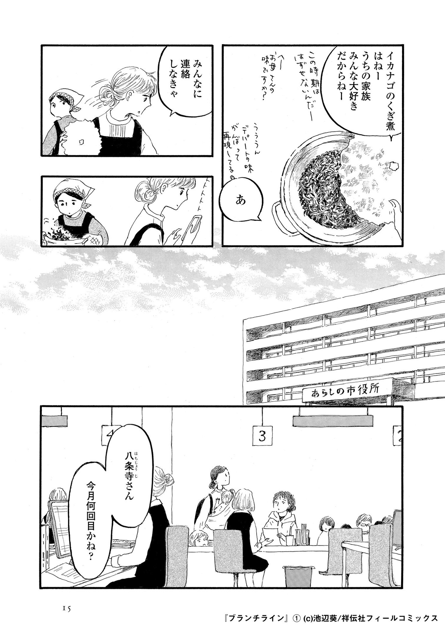 「ブランチライン」より。