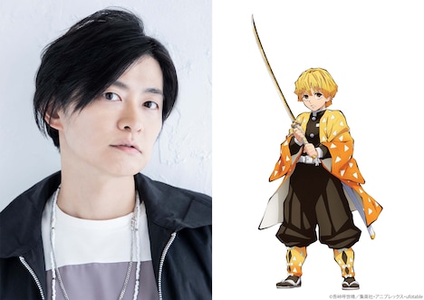 下野紘と我妻善逸。