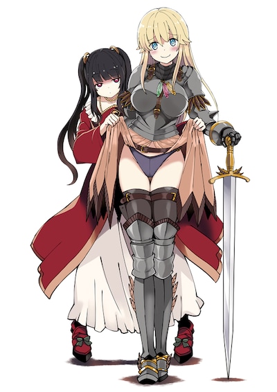 「くっ殺せの姫騎士となり、百合娼館で働くことになりました。」カット