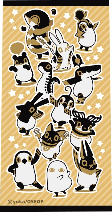 「とーとつにエジプト神 マルチボールペン『A』」の絵柄。