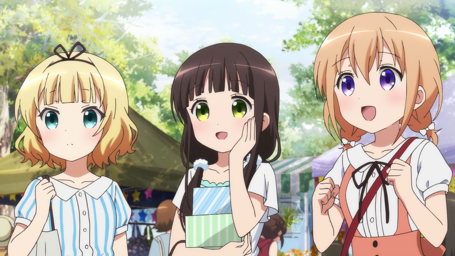 TVアニメ「ご注文はうさぎですか？ BLOOM」第1話「にっこりカフェの魔法使い」より。