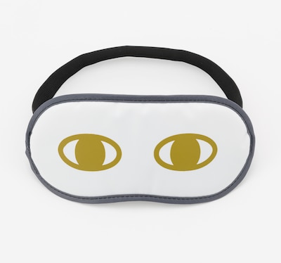 「とーとつにエジプト神 アイマスク『メジェド』」