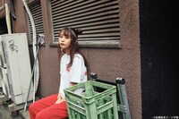 「らんま1/2 猫飯店Tシャツ」着用イメージ